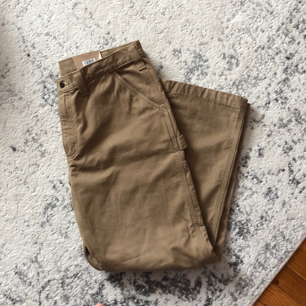 Carhartt flannel lined pants